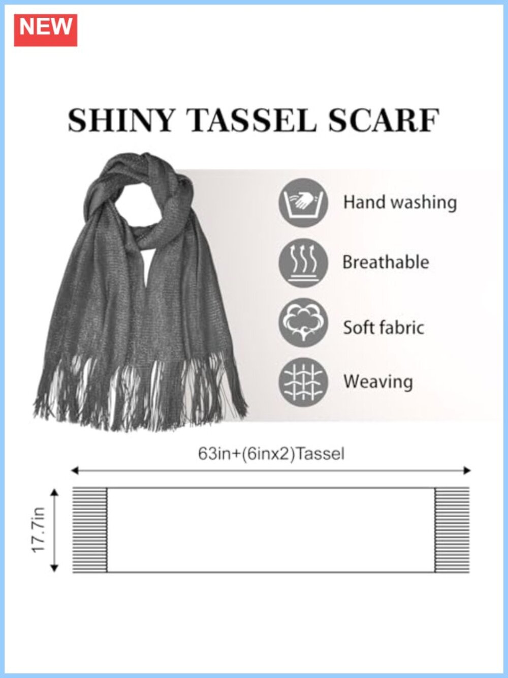 Sequin Scarf Sparkly Shawl Wrap Evening Dresses Rave Festival Head Wrap Belt - Picture 2 of 6